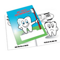 Dentist Coloring Book w/ Custom Cover & Stock Coloring Images